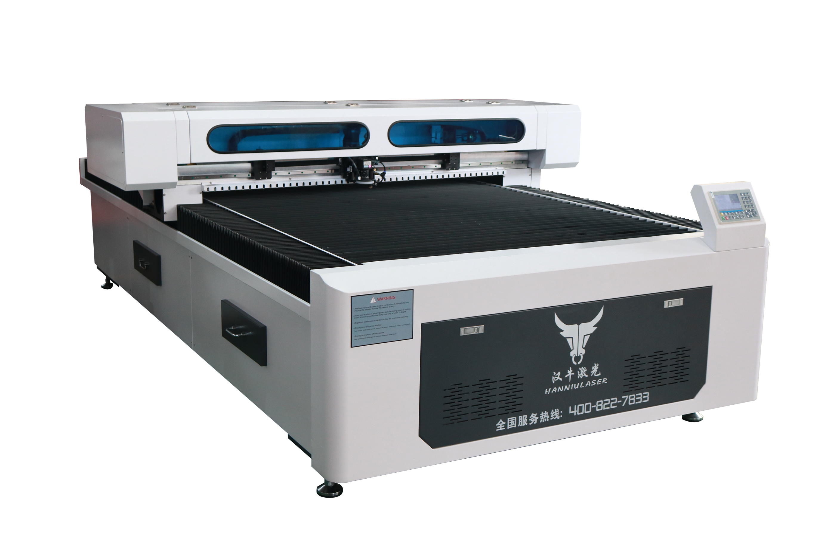 AKC-1325双轴齿条传动CO2激光切割机